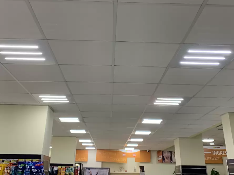 Sistemi di illuminazione led per supermercati