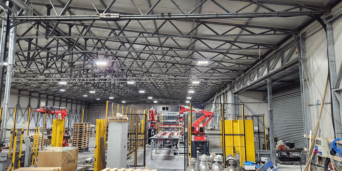 Illuminazione led produzione pedane