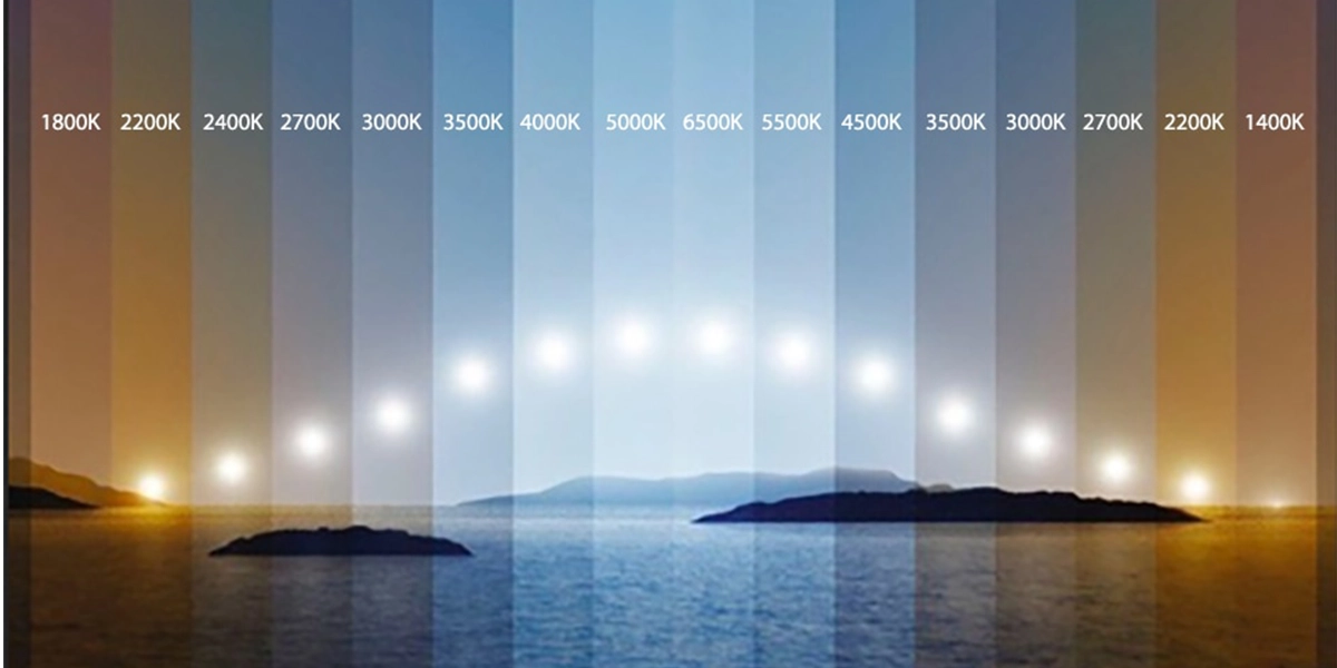 esempi di temperatura di colore