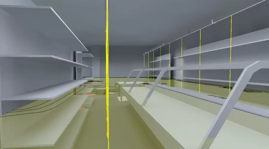Progetto illuminotecnico di un supermercato