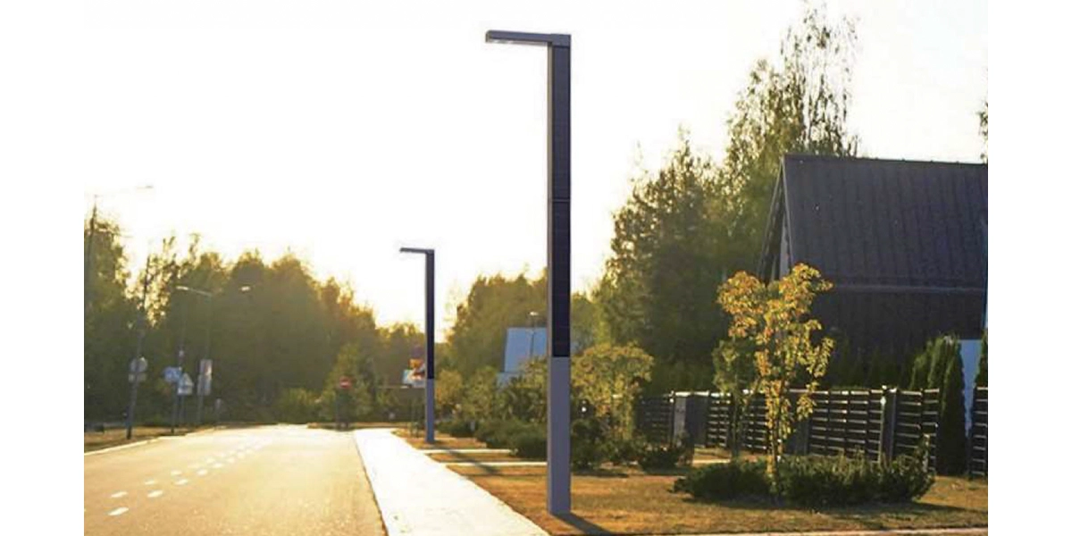 Armatura stradale fotovoltaica design