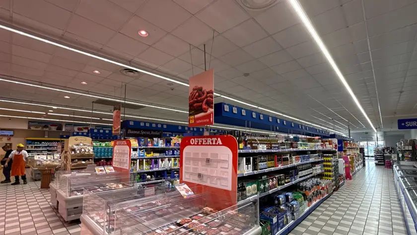 Illuminazione LED Supermercati: il caso di successo del punto vendita MD a Sant'Arpino