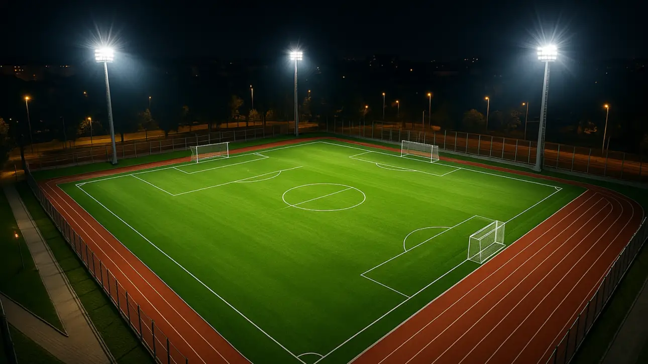 Come progettare correttamente l’illuminazione di un campo da calcio