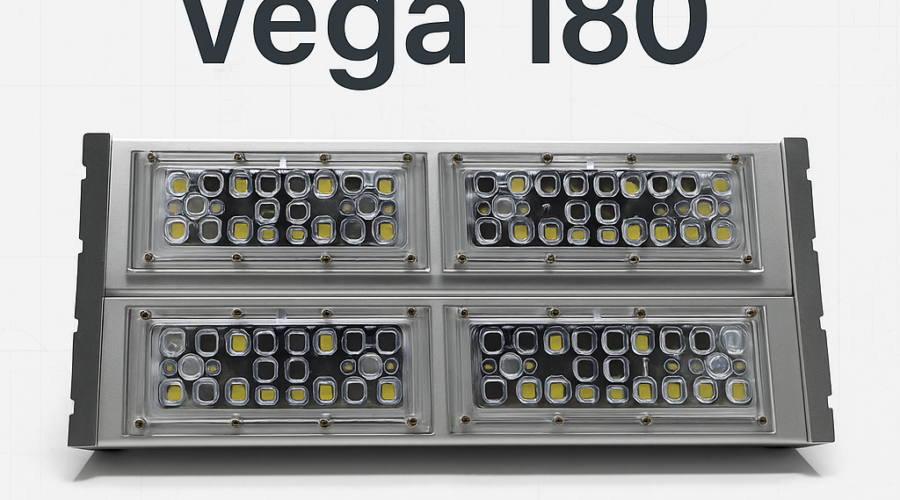 Apparecchio LED Vega per impianti professionali
