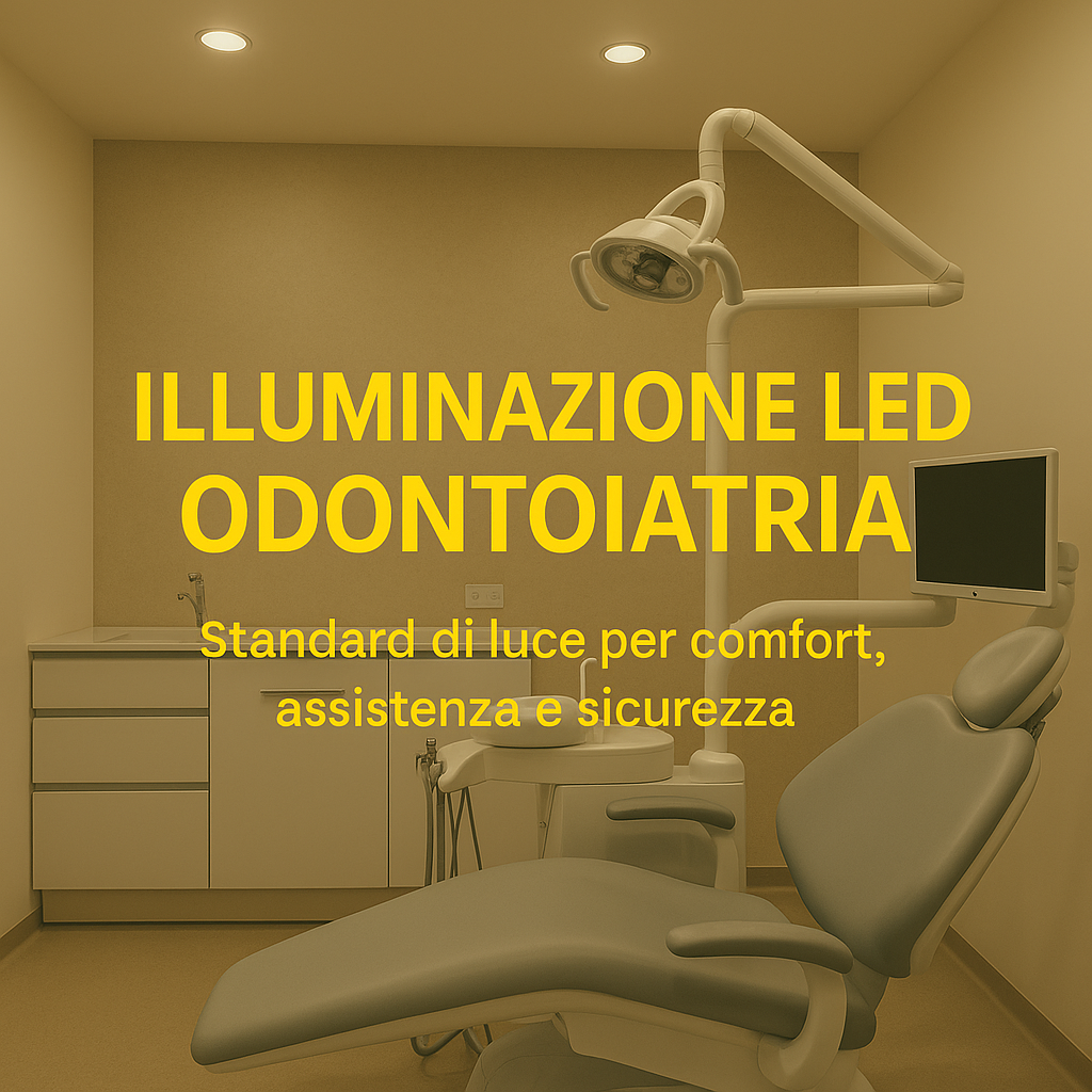 Illuminazione LED studi odontoiatrici