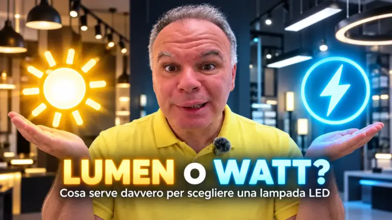 Lumen o watt: cosa serve davvero per scegliere?