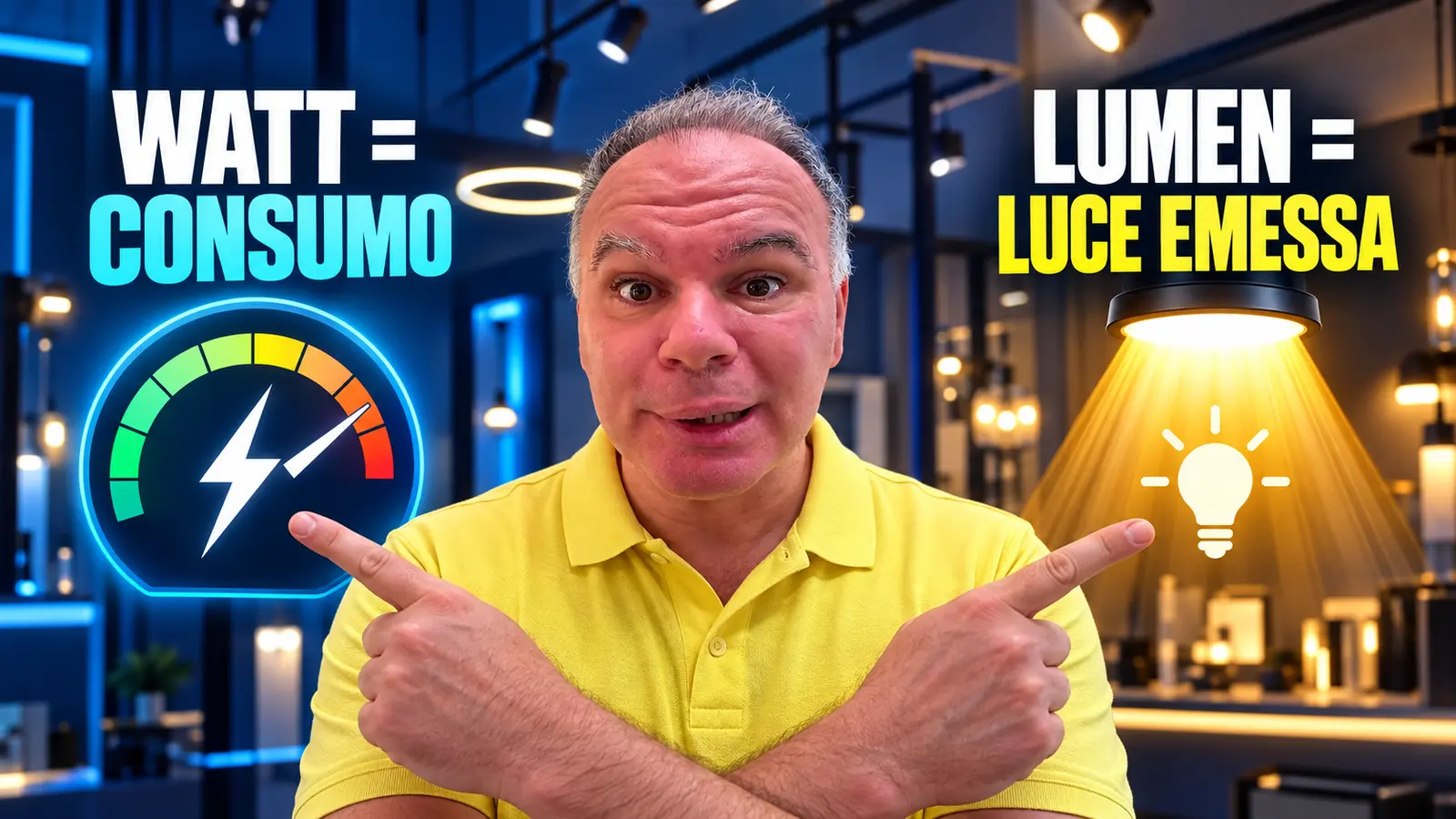 Differenza tra watt consumati e lumen di luce emessa