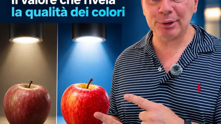 Che cos’è il CRI? L’indice che rivela la qualità dei colori