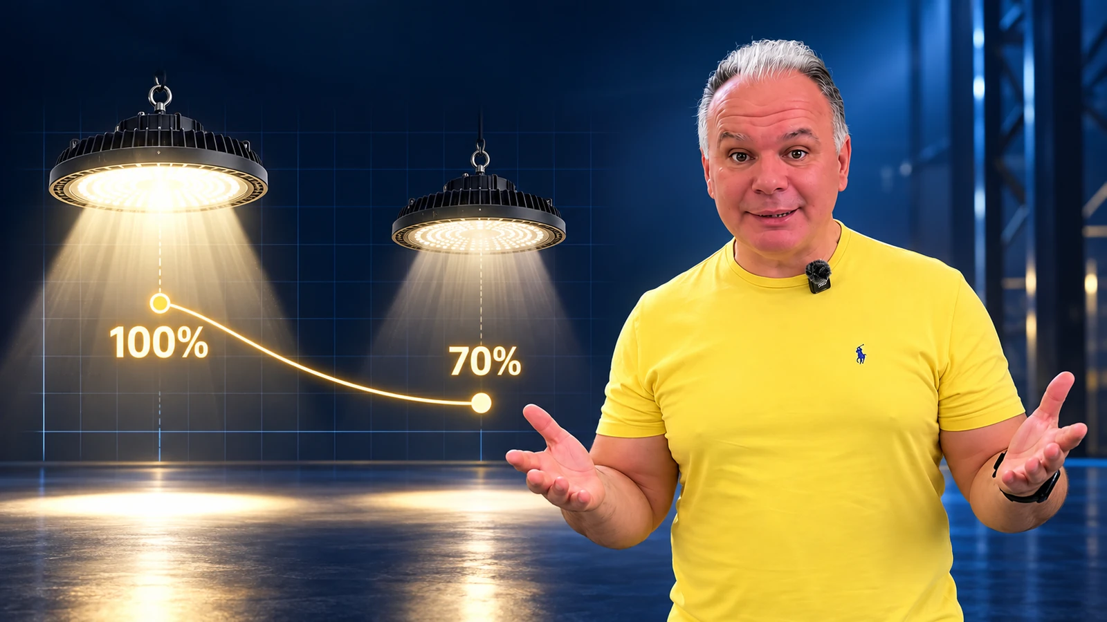Decadimento delle lampade LED nel tempo