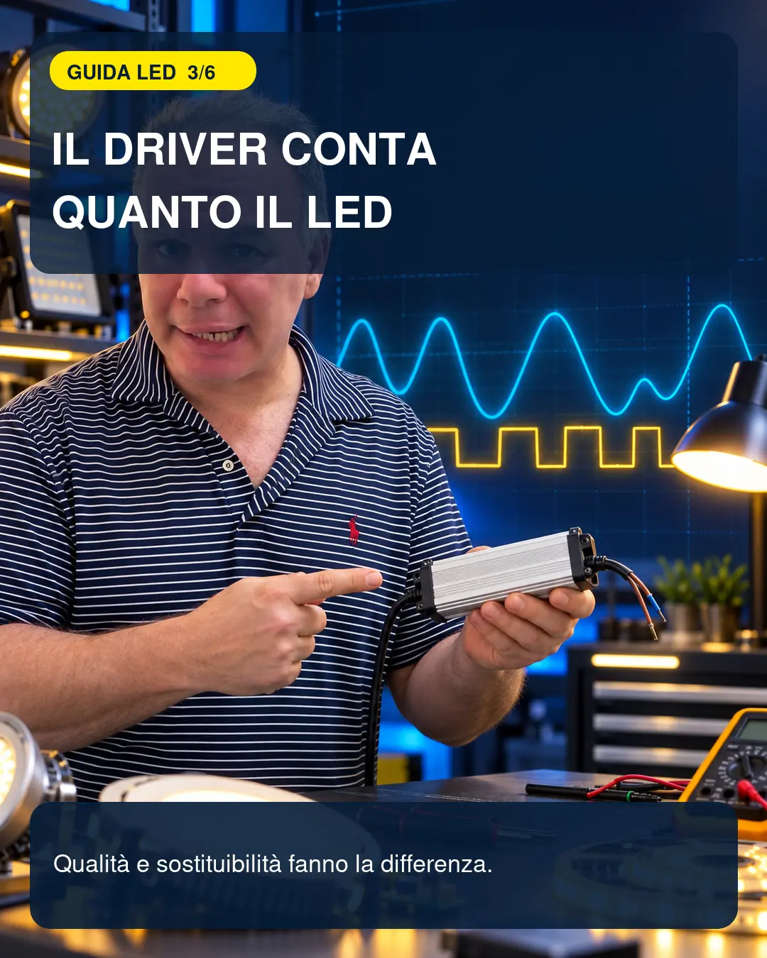 Il driver LED può causare guasti prematuri