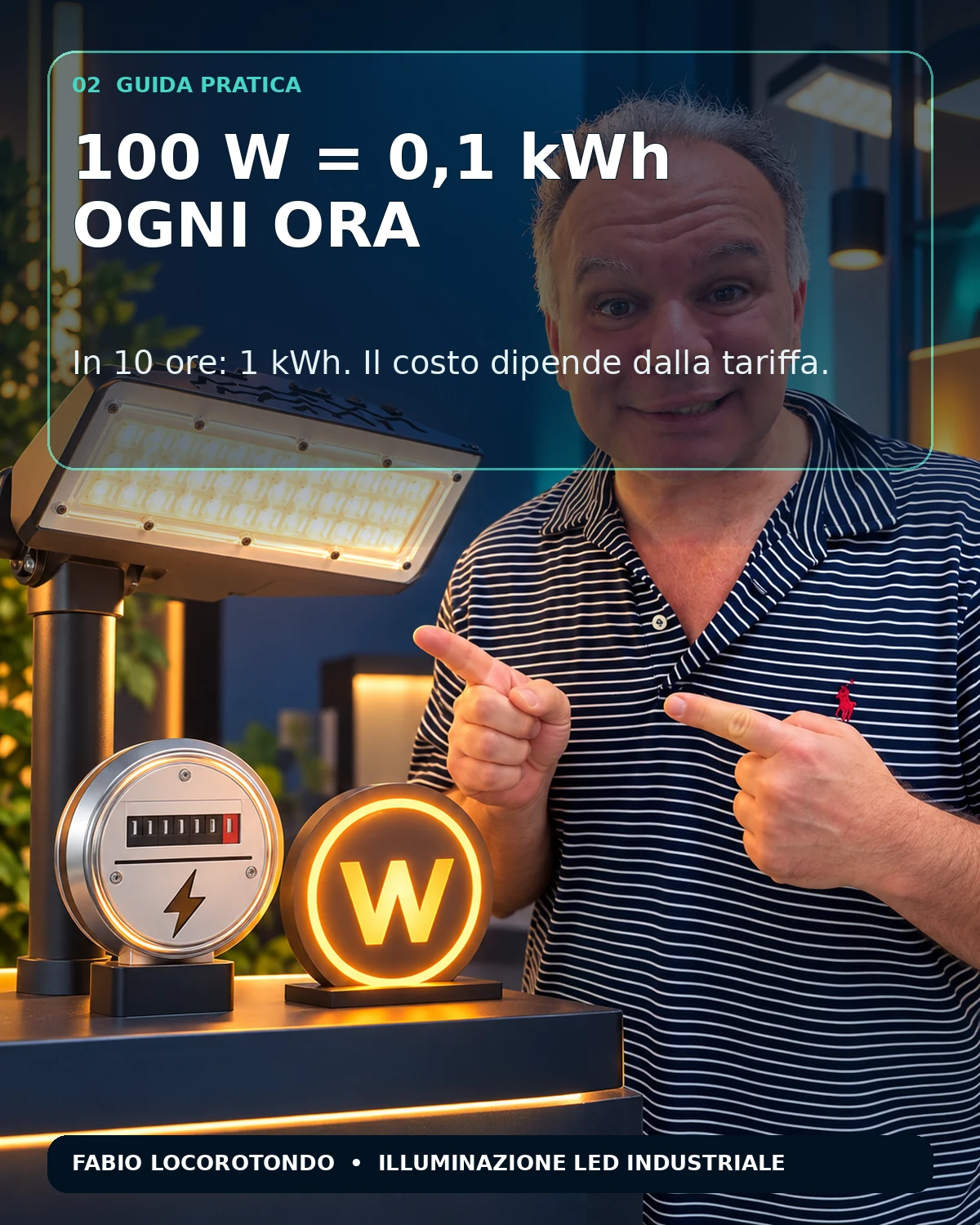 Quanto consuma una lampada LED - approfondimento 2 di 6