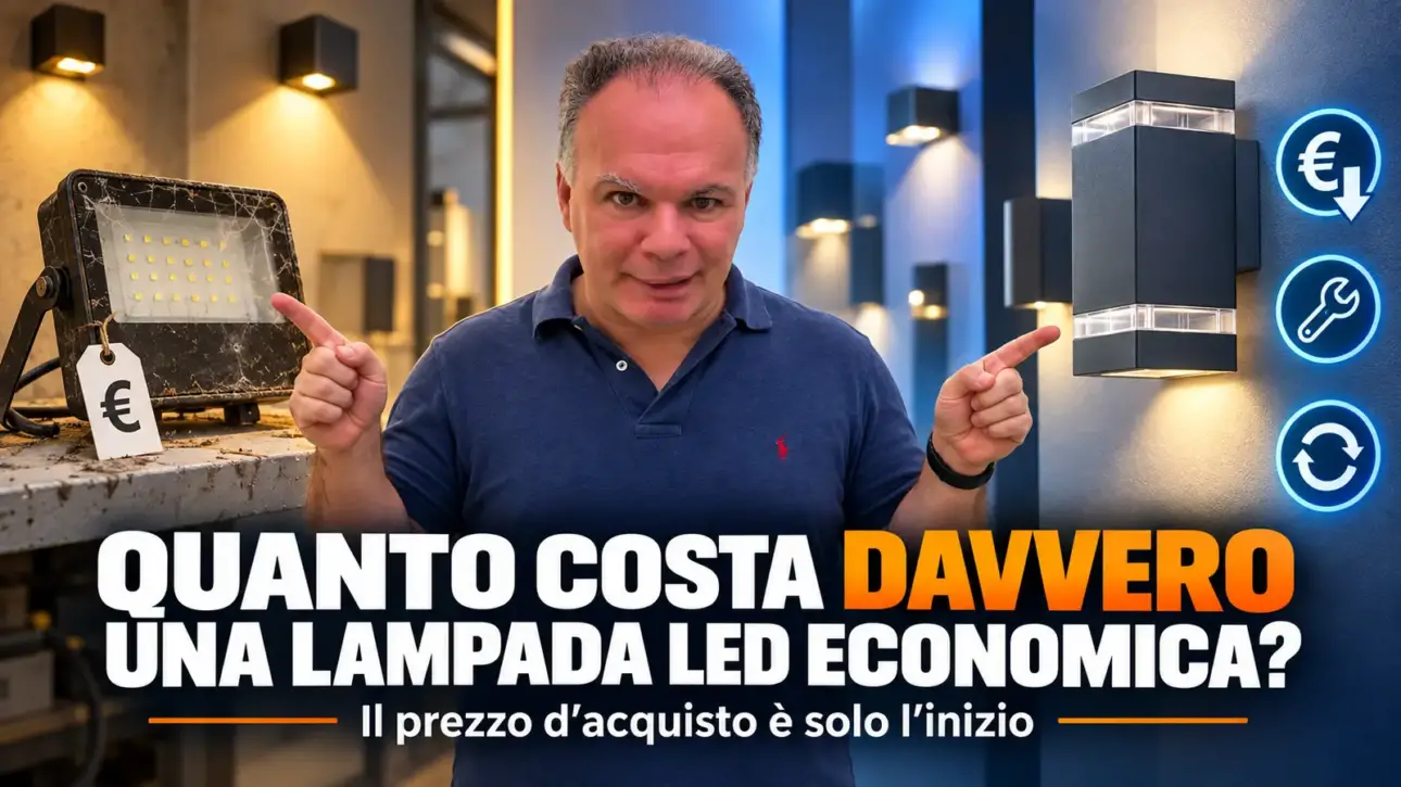 Quanto costa veramente una lampada LED economica: prezzo, consumi, durata e riparabilità