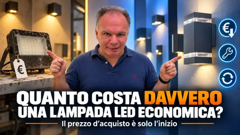 Quanto costa veramente una lampada LED economica?