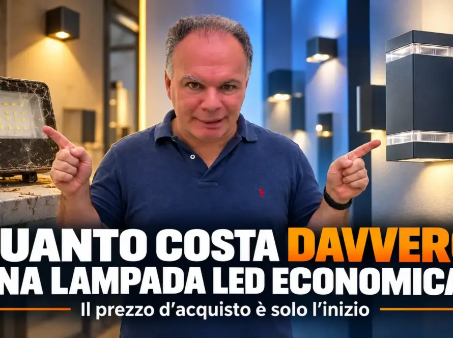 Quanto costa veramente una lampada LED economica: prezzo, consumi, durata e riparabilità