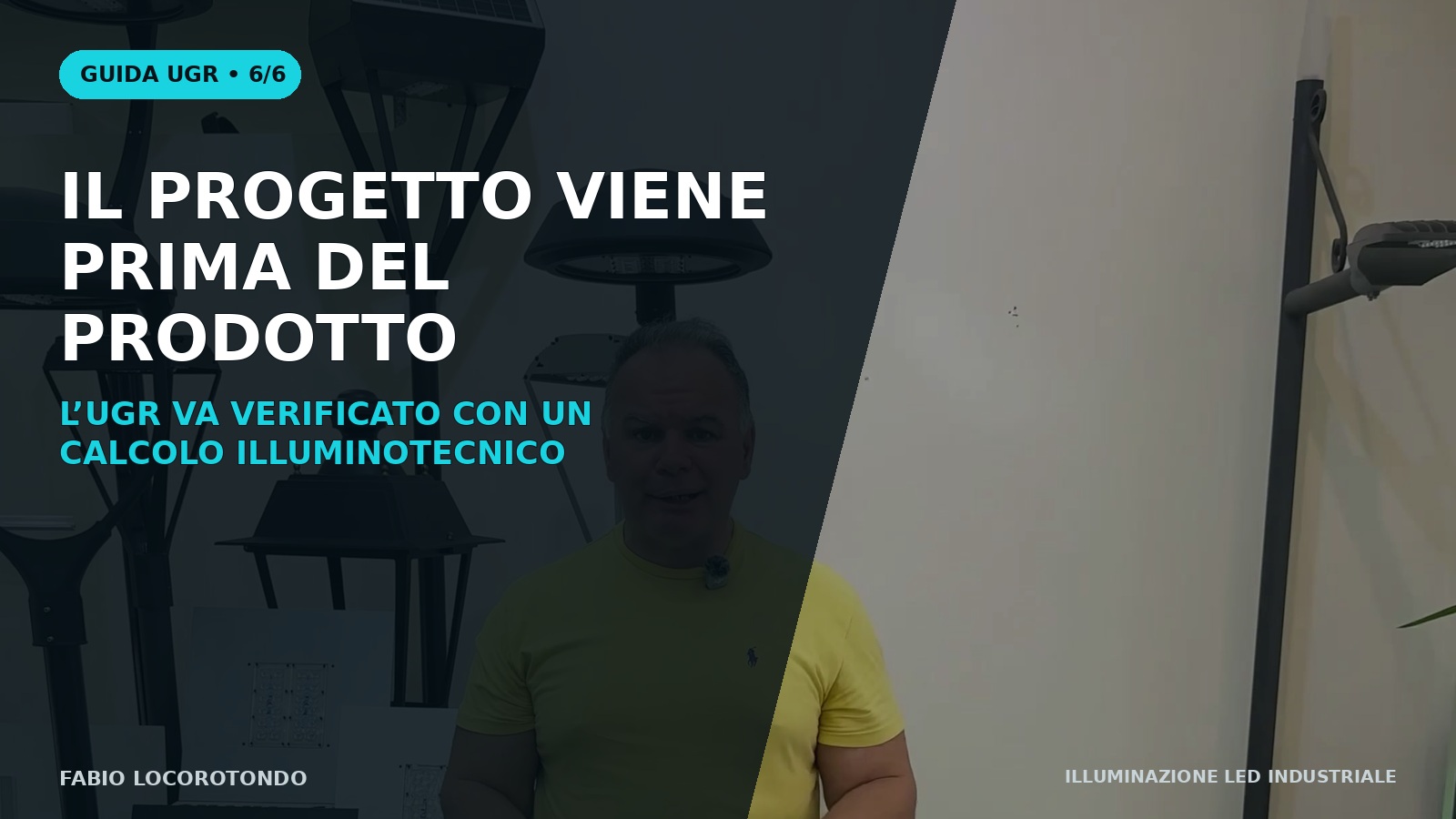 UGR illuminazione e abbagliamento: slide tecnica 6