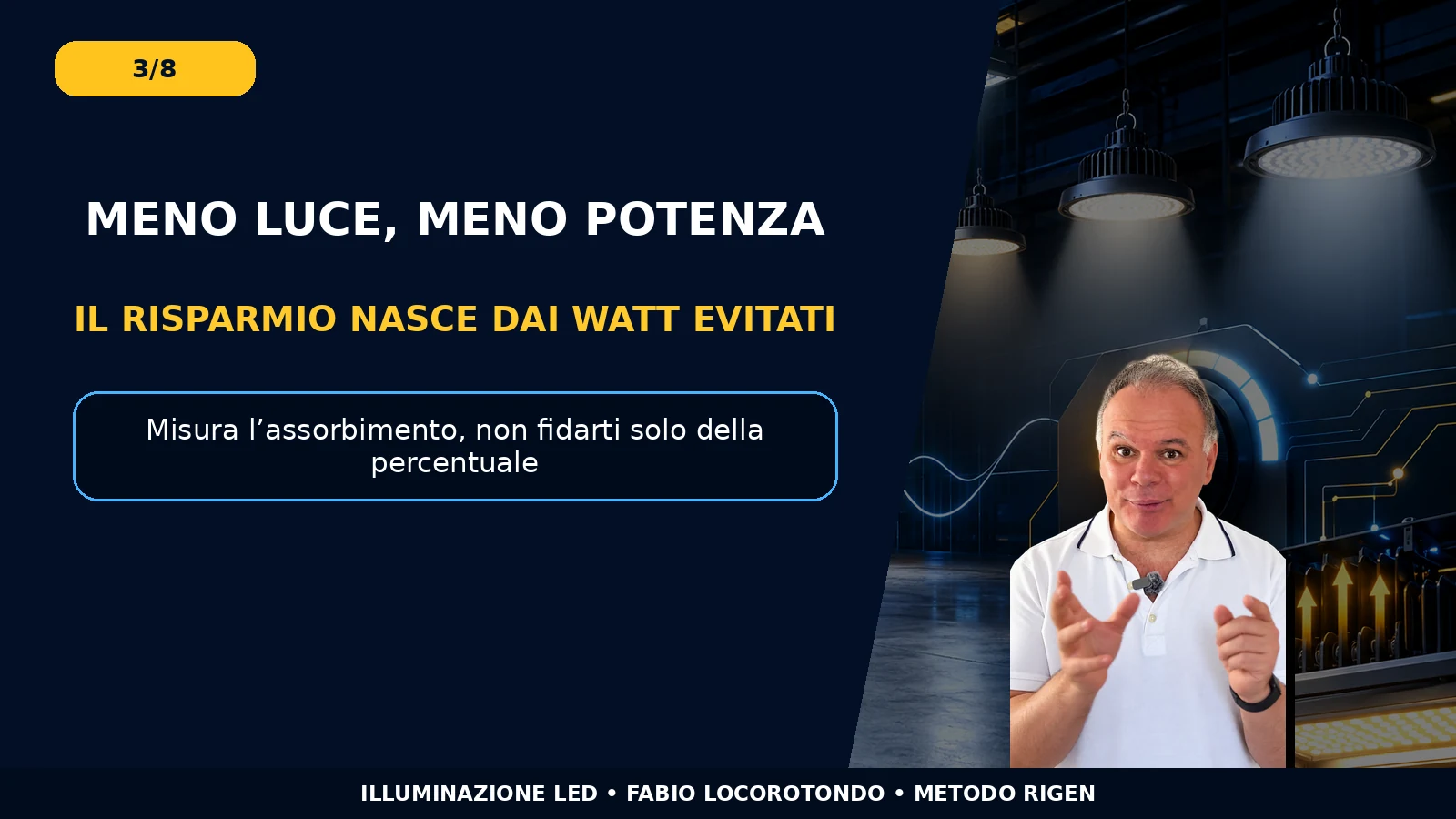 Meno luce e minore potenza assorbita con lampade LED dimmerabili