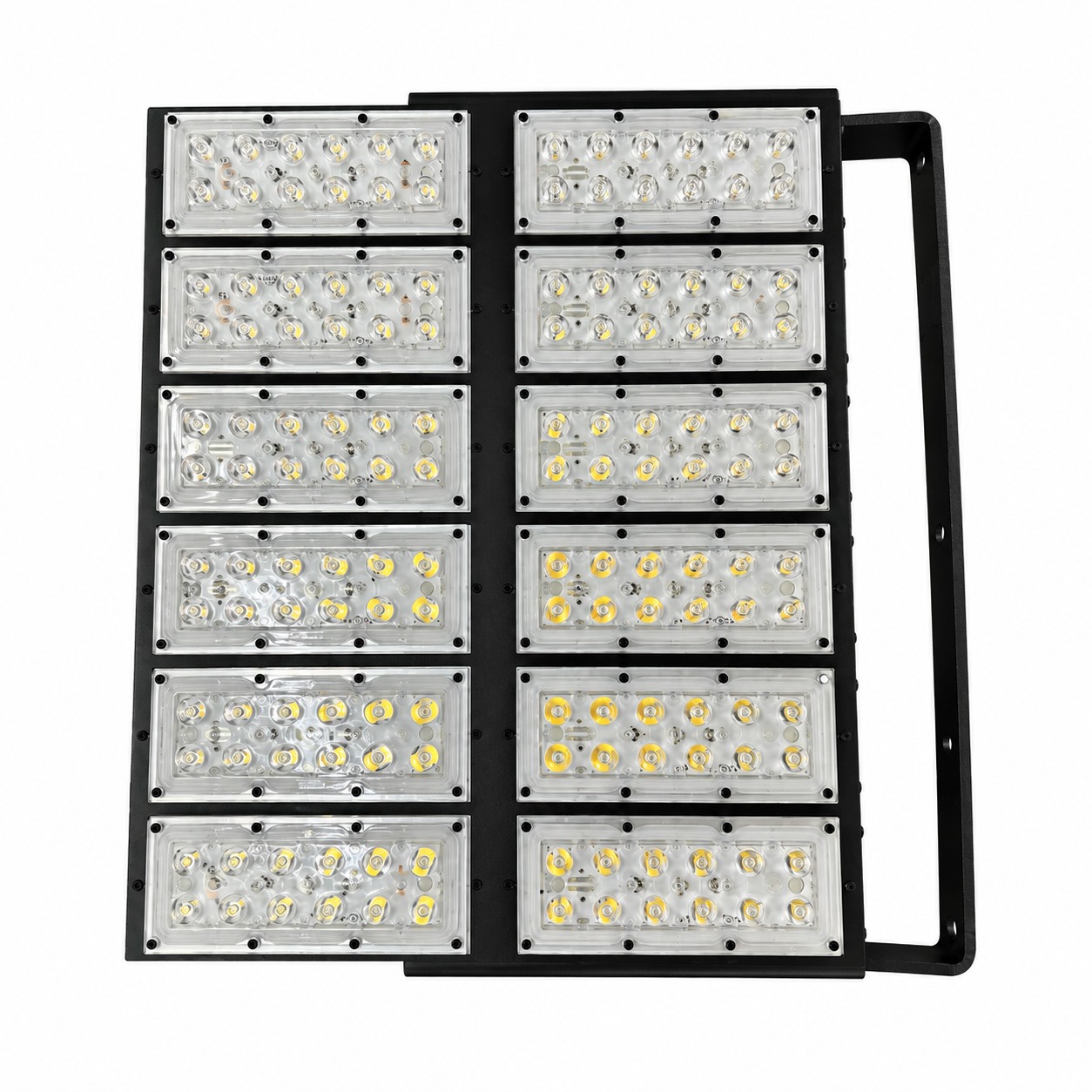 Proiettore LED DRACO 520 S scontornato su fondo bianco