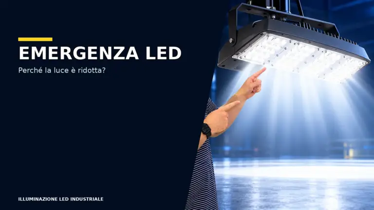 Lampade LED con emergenza: si accendono solo in parte?