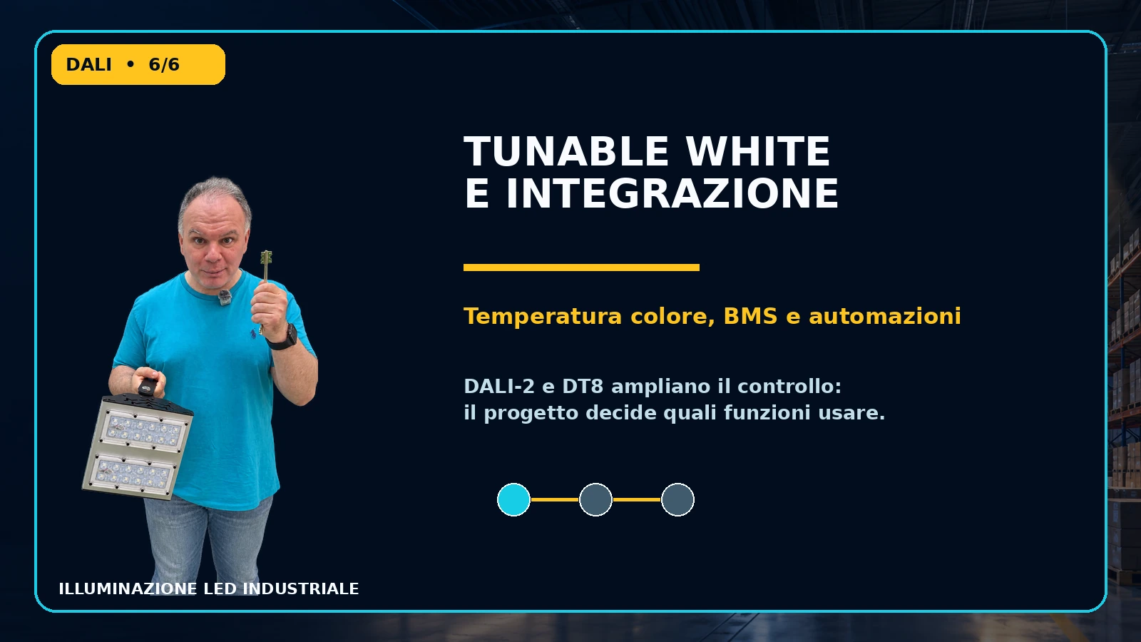 DALI Tunable White e integrazione BMS