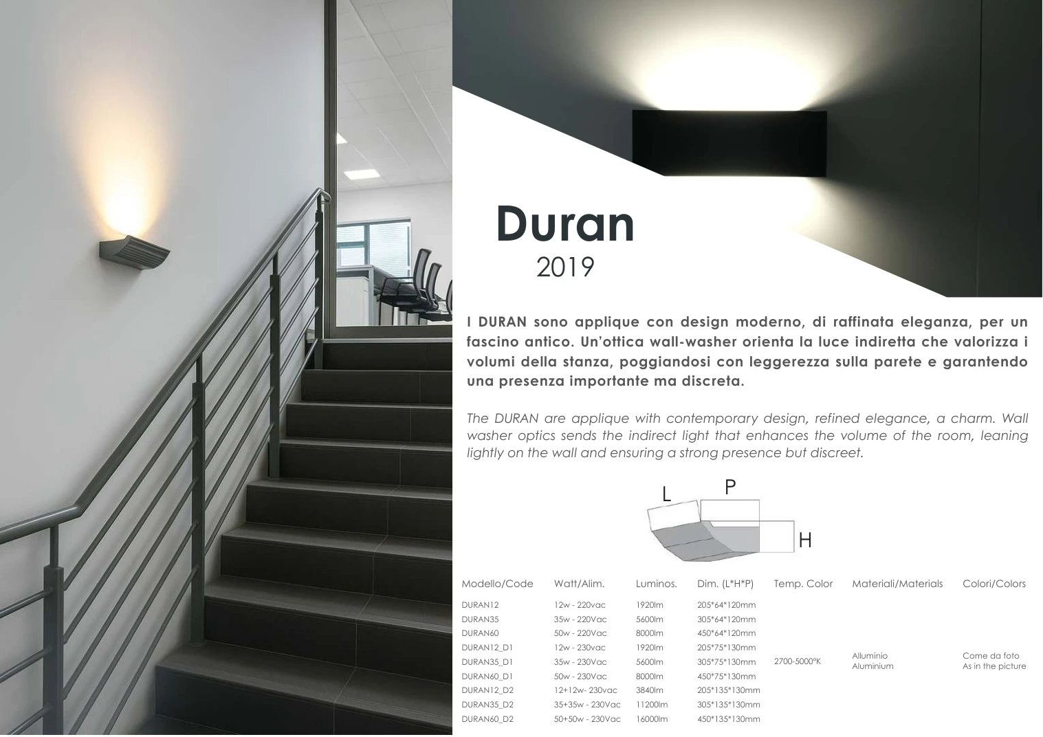 Scheda DURAN nel catalogo Xela 2025, pagina 42