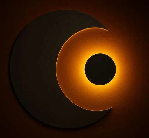 ECLISSI Xela: applique LED con alone di luce