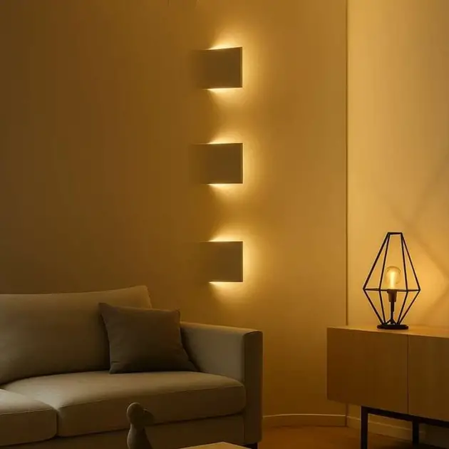 LULBEI Xela: lampada LED in gesso per pareti